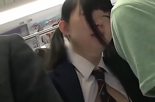 Vitiate of Hot Teen Japanese Schoolgirls Being Molested