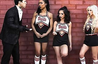 Three nasty cheerleaders win what they deserved