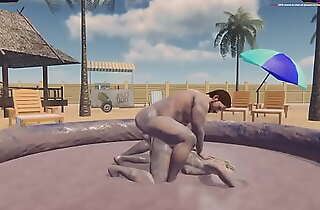 Ethan vs  Scara (Naked Fighter 3D)
