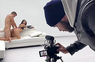 Behind the scenes of a porn integument - Valeria Valois  and Jimmy Bud  and Magic Javi  and Marina Gold