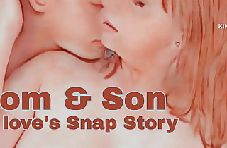 Momee  and sonne love'sSnapStory (Hindi Audio Video Talk) wits king impediment