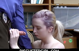 DisgustedGirl -  Perv Guard Stripped a Girl Thief Lexi Lore Just To Be crazy Her
