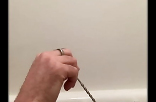Playing with my penis rod