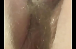Geeen cock contents up my tushie