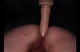 Fucking my ass with a sex toy