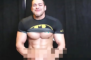 Muscular bat hero