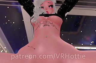 POV Muff Licking and Face Fuck Pale Dance VRChat ERP