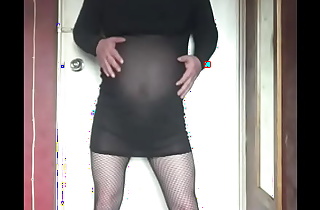 solitarily a crossdressing poltroon wanting to be fucked by a real cock deep and eternal