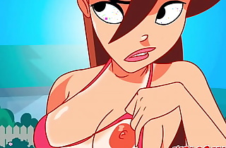 Hot gals getting a tan - The Naughty Home Animation Hentai