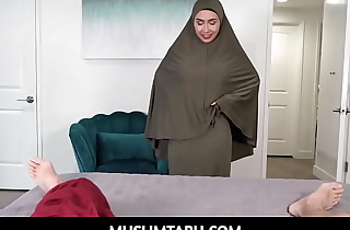 MuslimTabu-Hijab Stepmom Lilly Fortress Learns How Back Pleasure