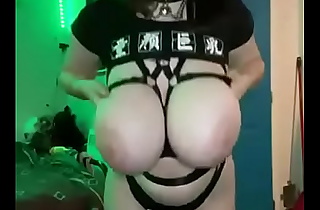 Big Titty Goth Shows Her Areolas