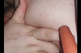 Solitarily amature ass screwing with dildo/vibrator