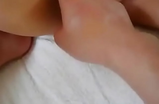 Fisting  and gapping all over the morning her loose cum-hole No 2