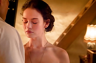 Lily James nude Nigh The Exception