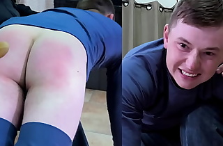 A Straight Boy Is Spanked For Not Planning For His Future