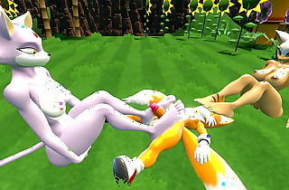 Tails Facefeet  and Footjob