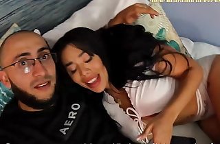 Several content creators shared an apartment and I had to share a room with the beautiful LatinBeauty and what a fuck we hit!