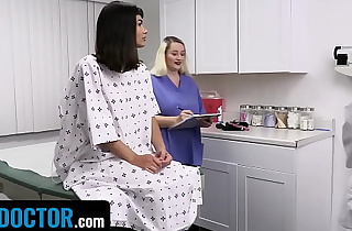 Naughty Latina Apryl Rein Makes A Deal With Her Doctor For Fake Virginity Certificate - Perv Doctor