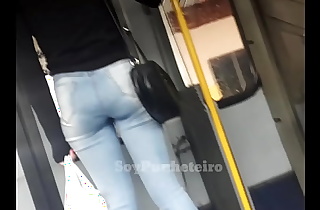 Magrinha Gostosa Jeans Atolado